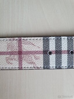 Burberry opasok 110cm (možná dohoda) - 6