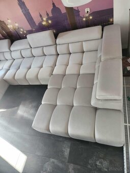 Nova sedačka moderná s elek. nastav. sedenim - 6