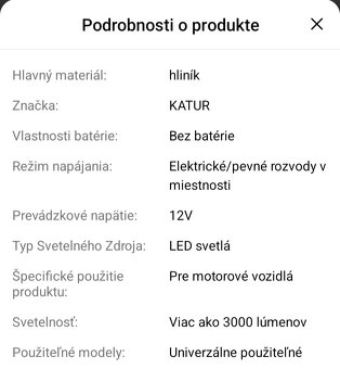 Prémiové led H4 - 6