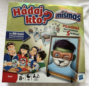 "NOVÀ"Hádaj kto - Mišmaš - Hasbro za 12EUR - 6