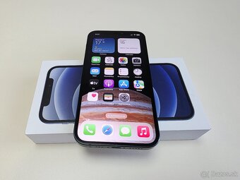 APPLE IPHONE 12 64GB BLACK ,BATERKA 100% - 6