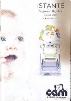 Predám Detskú Jedálenskú Stoličku Seggiolone ISTANTE S2400 - 6