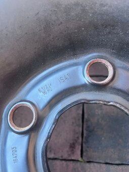 Plech. disky Opel R16, 5x120 - 6