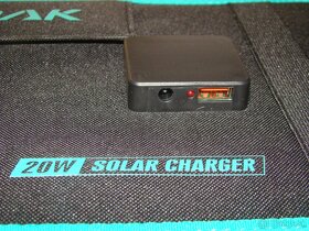Kroak 20W flexibilný solárny panel - nabíjačka - 6