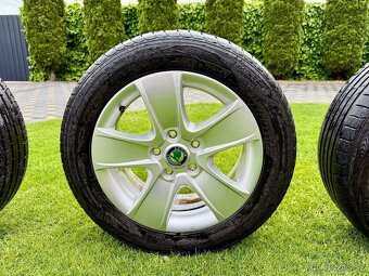 Komplet letnú sadu alu Škoda CRATERIS 5x112 205/55 R16. - 6
