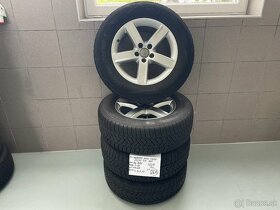 Disky Orig. AUDI 7J x 17 + pneumatiky 235/65 R17 zimné - 6