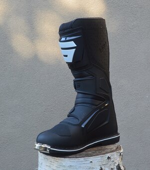 Predám detské čižmy SHOT čierne - 6