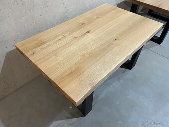 Masívny konferenčný dubový stôl - 6