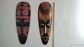 Maska z dreva Indonezia - 6