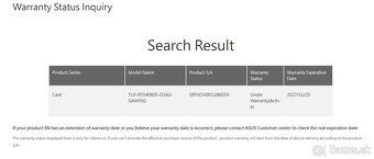 [Predám] ASUS TUF GeForce RTX 4080 SUPER O16G GAMING - 6