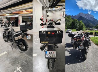 Bmw F800GS +LED svetlo +akrapovič +3x bmw vario kufor - 6