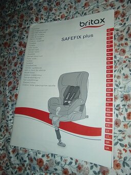 Predam autosedacku 9-18kg Britax Romer Safefix Plus Modra - 6