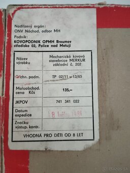 Stavebnica Merkur - 6