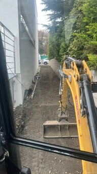 Zemné, výkopové a demolačné práce minibagrom - 6
