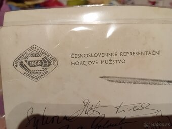 Pohľadnice hokej MS 1959 - 6