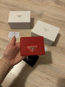 Prada card holder + biely box (PR3) - 6