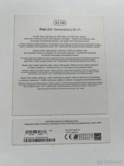 Predám iPad 6 generácie (32gb) + Apple pencil - 6