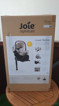 VAJÍČKO Joie i-Level Recline, ZÁKLADŇA i-Base Encore - 6