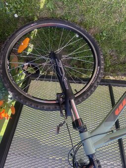 CTM TERRANO 1.0 26 detský bicykel, matná zelená/oranžová - 6