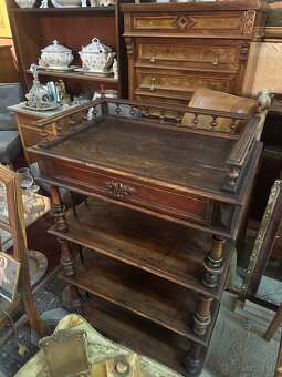 starožitná etažérka - 6