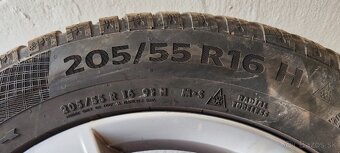 Hlinikove disky R16 a zimne pneu 205/55R16 H - 6