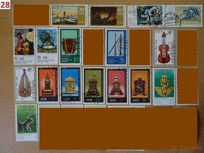 Nádherné poštové známky UMENIE 2 - 6