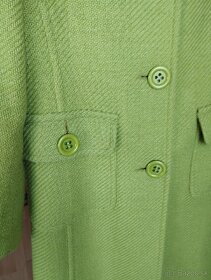 Nádherný zelený kabátik+ krátky zdarma - 6