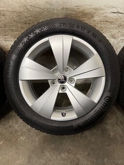 Zimná sada 5x112 R17 , 215/55/17 Škoda Triton Superb Passat - 6
