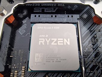 P: MB Asus TUF GAMING, CPU Ryzen 5 5500, RAM 32GB DDR4 - 6
