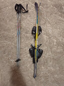 Detské lyže +palice - 6