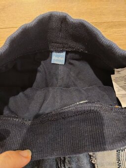 Zateplené hrubé nohavice,rifle - 6