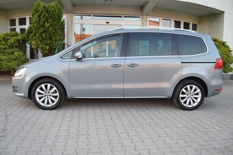 VW SHARAN 2.0 TDI, PANORÁMA, KOŽA, BIXENÓN, 7 MIESTNE, ŤAŽNÉ - 6