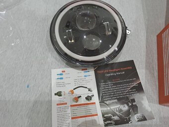 Led okruhle svetla 178mm - V3S, TaTra, Nissan - 6