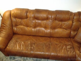 Predám koženú sedaciu súpravu - 6