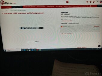 Predám TC Electronic M350 - 6