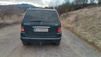 Mercedes Benz ML 270cdi manuál 6st. Luxury line, Bose audio - 6