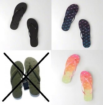 FLIP-FLOP šľapky HOLLISTER veľ.XS čierne - 6