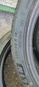 letne pneumatiky Michelin 225/40r18 ako nove - 6