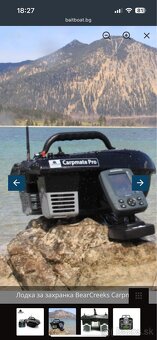 Zavazacia lodka BearCreeks Carpmate Pro autopilot GPS +sonar - 6