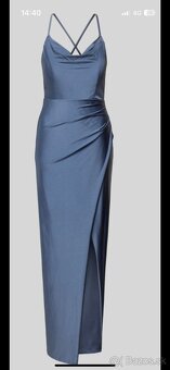 Elegantné luxusné šaty Značka V. M - 6
