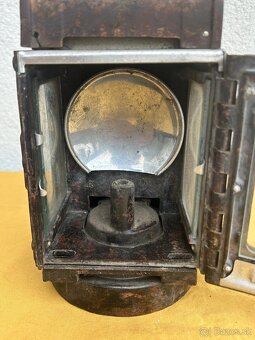 Nemecká  bakelitova karbidova lampa - nekompletná - 6