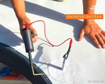 DETEKCIA NETESNOTÍ, iskrová skúška - 6