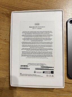 Apple iPad mini 6 (64GB) Wi-Fi + Cellular – Space Gray - 6