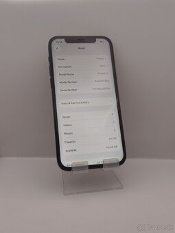 iphone 12 64 GB čierny – batéria 100 % - 6