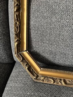 Retro masívny rám na obraz 110X60cm - 6