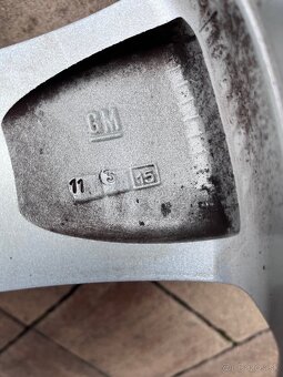 Orig. hliníkové disky Opel R17, 5x105 - 6