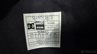 DC Search Boa pink/dark grey – dámske snowboardové topánky - 6