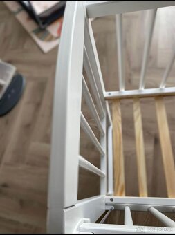 Detská postieľka 95x45 cm - biela - 6