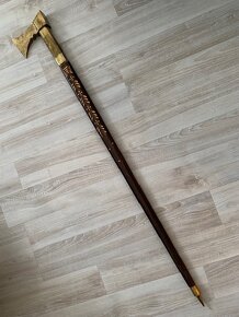 Predám umeleckú valašku mosadzná vygravírovaný ľudový motív - 6