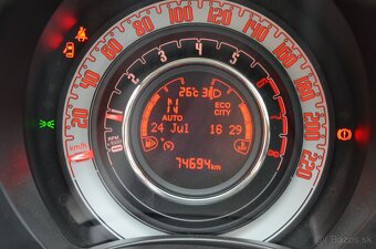 Fiat 500 Lounge 1,2, 51kw, AT/5 - 6